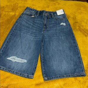 The Children's Place Blue Denim jorts NWT